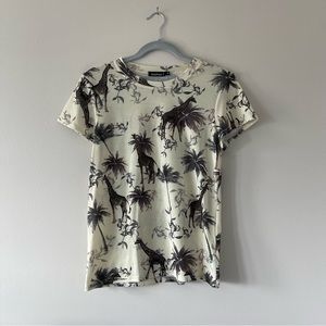 Boohoo Safari Print T-shirt